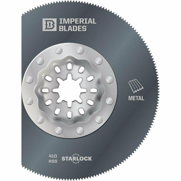 Imperial Blades Starlock 3-1/3 In. 20 TPI Segmented Wood/Nail Oscillating Blade IBSL410-1